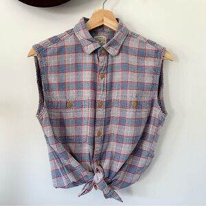 J. Crew Cutoff Flannel